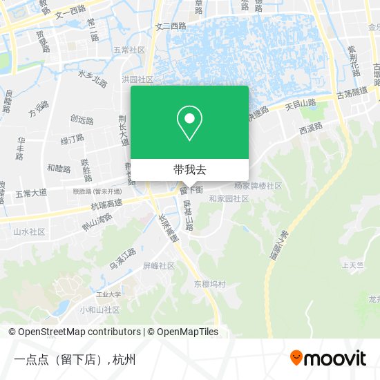 一点点（留下店）地图