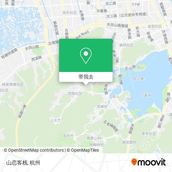 山恋客栈地图