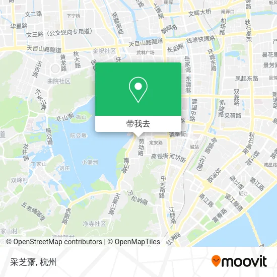 采芝齋地图