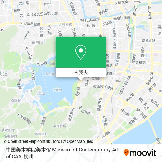 中国美术学院美术馆 Museum of Contemporary Art of CAA地图