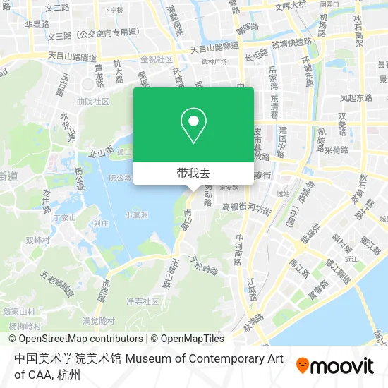中国美术学院美术馆 Museum of Contemporary Art of CAA地图
