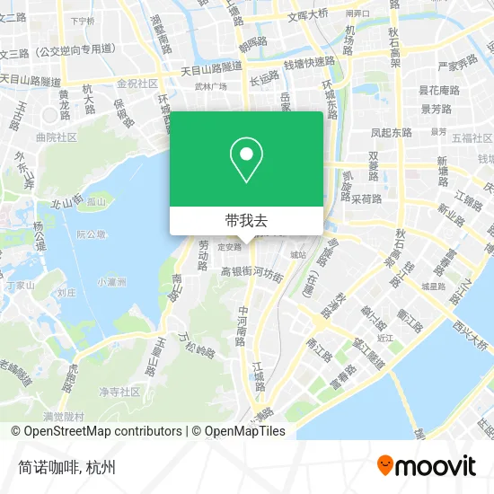 简诺咖啡地图