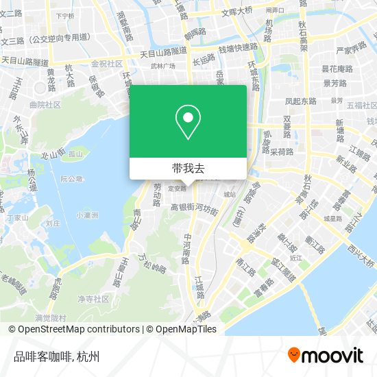 品啡客咖啡地图