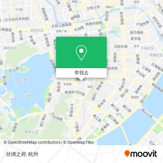 丝绸之府地图