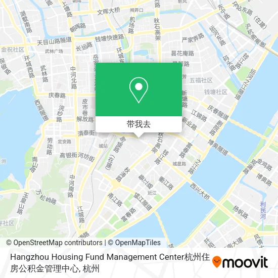 Hangzhou Housing Fund Management Center杭州住房公积金管理中心地图