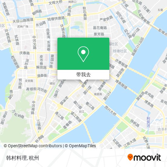 韩村料理地图