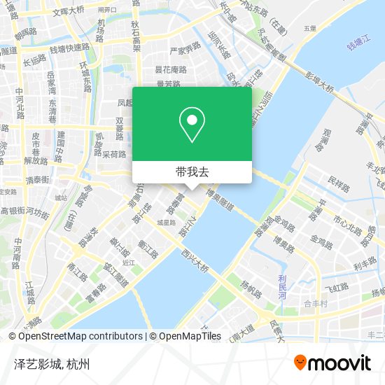 泽艺影城地图
