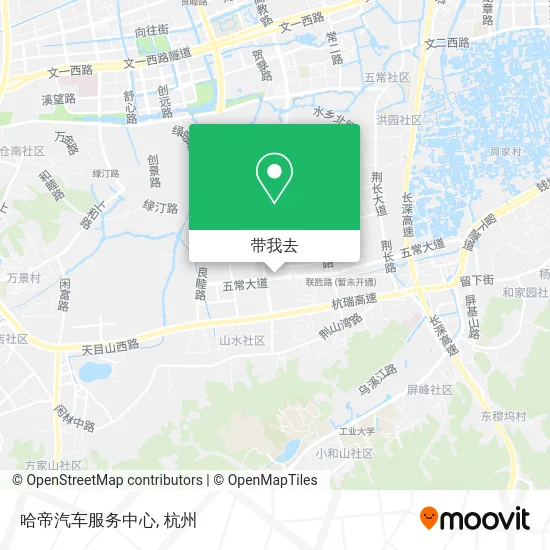 哈帝汽车服务中心地图