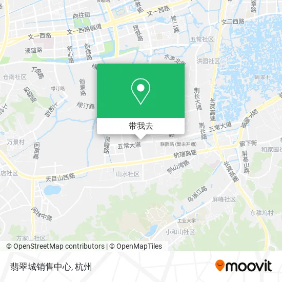 翡翠城销售中心地图