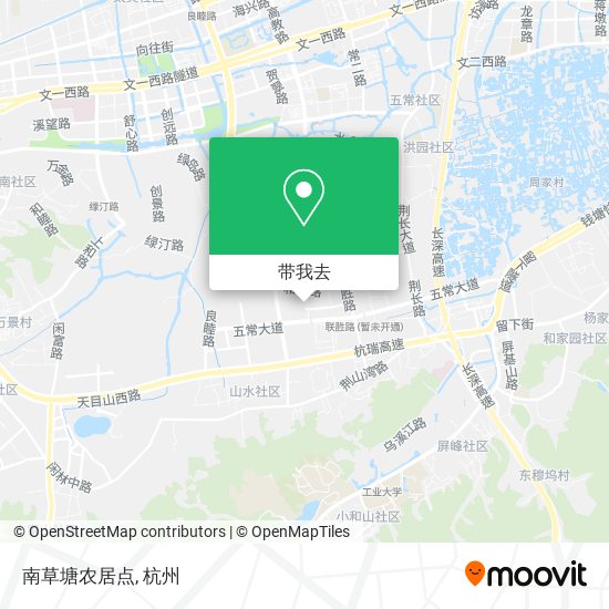 南草塘农居点地图