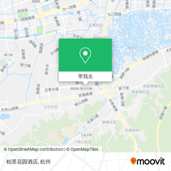 柏景花园酒店地图