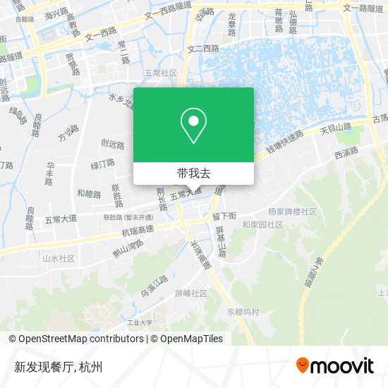 新发现餐厅地图