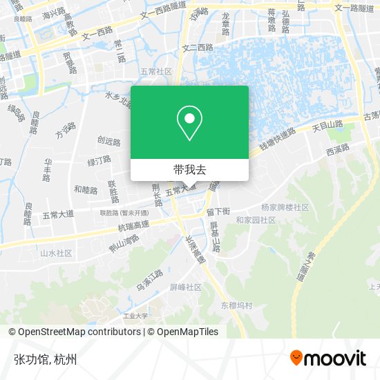 张功馆地图