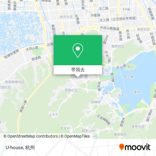 U-house地图