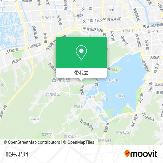 龍井地图
