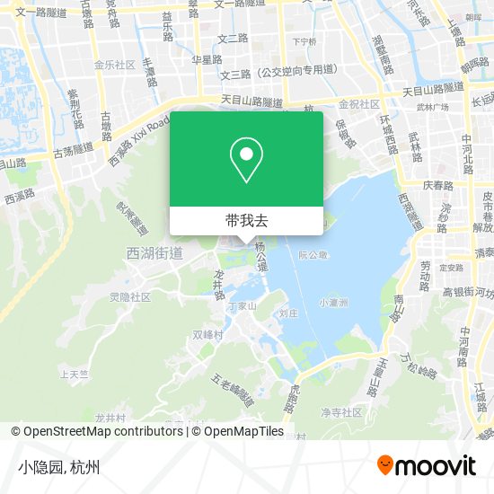 小隐园地图