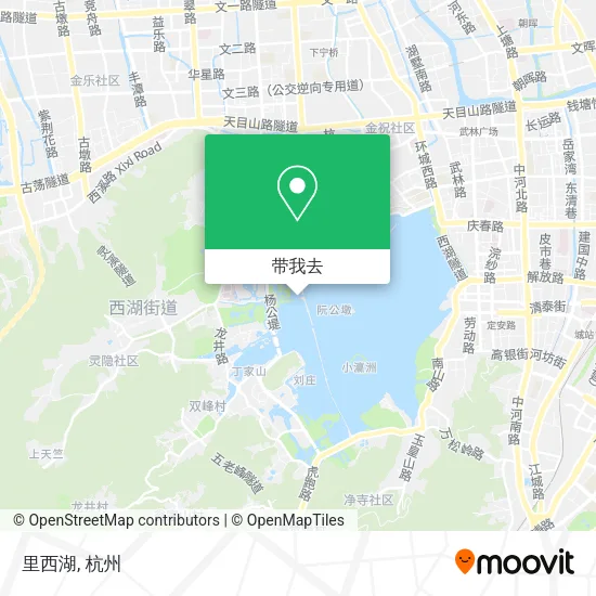 里西湖地图