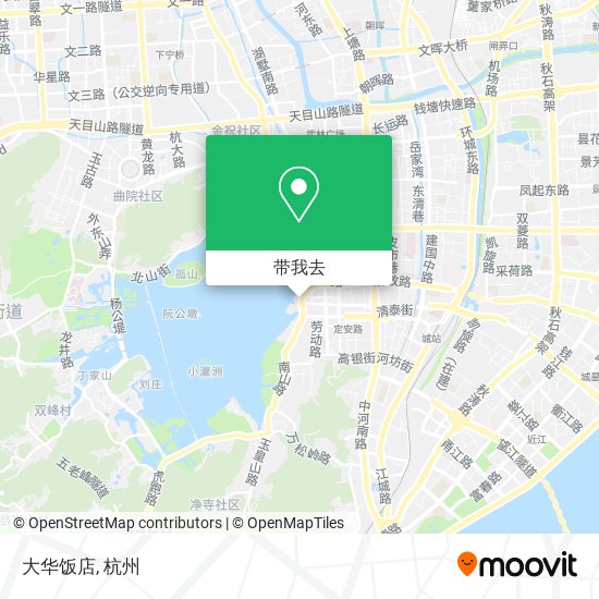 大华饭店地图