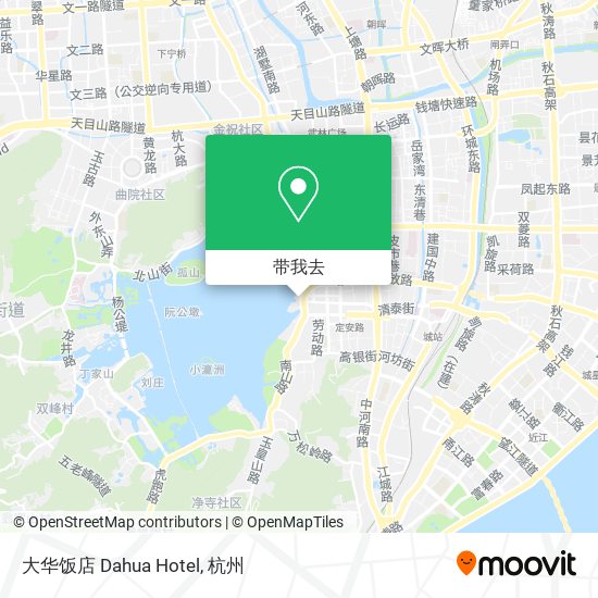 大华饭店 Dahua Hotel地图