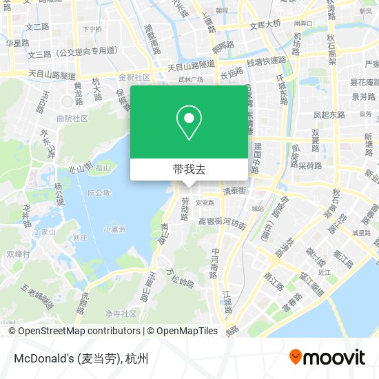 McDonald's (麦当劳)地图