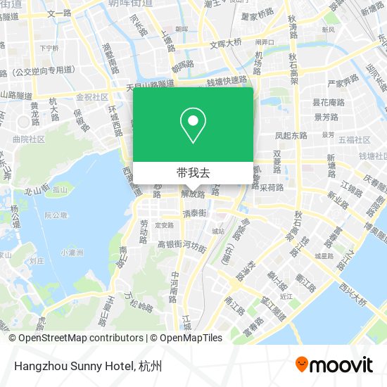 Hangzhou Sunny Hotel地图