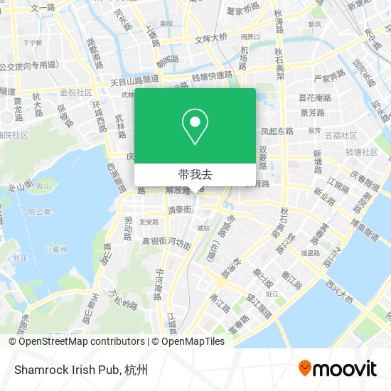 Shamrock Irish Pub地图