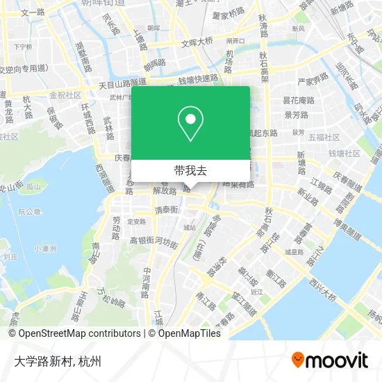 大学路新村地图