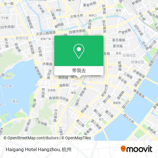 Haigang Hotel Hangzhou地图