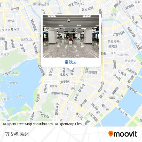 万安桥地图