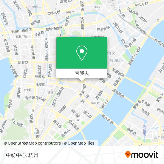 中纺中心地图