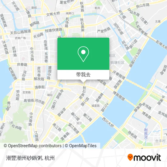 潮豐潮州砂鍋粥地图