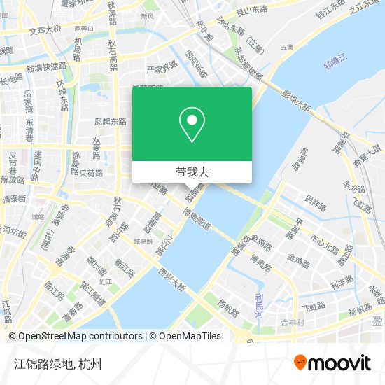 江锦路绿地地图