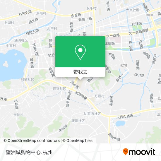 望洲城购物中心地图