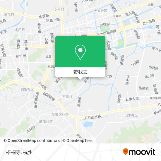 梧桐寺地图