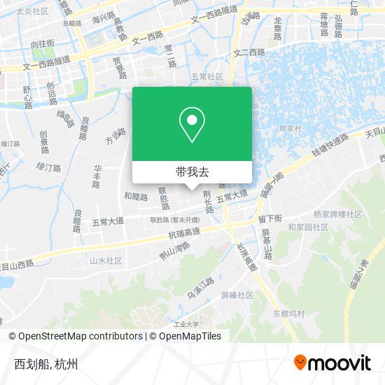 西划船地图