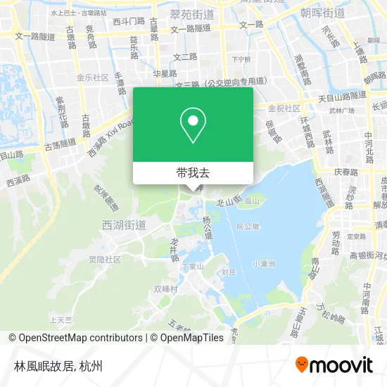 林風眠故居地图