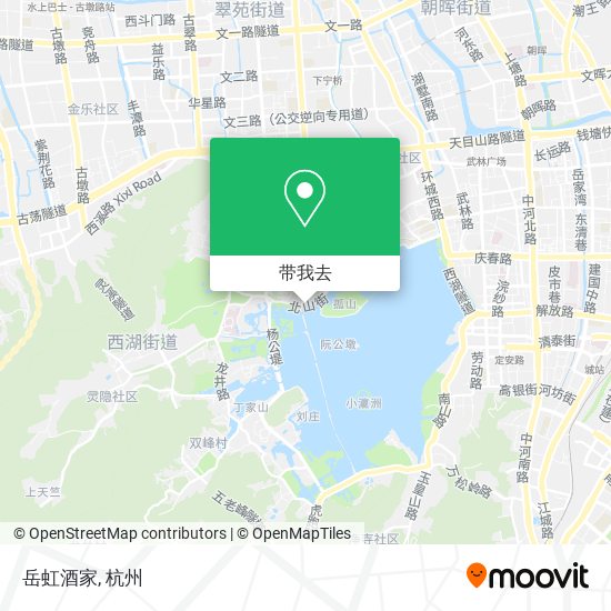 岳虹酒家地图