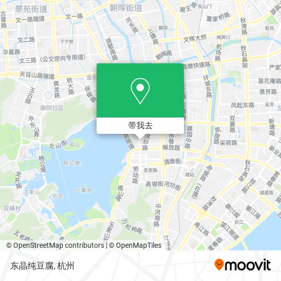 东晶纯豆腐地图