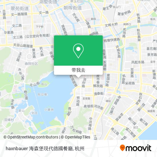 haxnbauer 海森堡現代德國餐廳地图