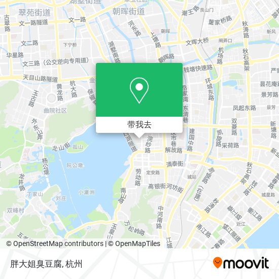 胖大姐臭豆腐地图