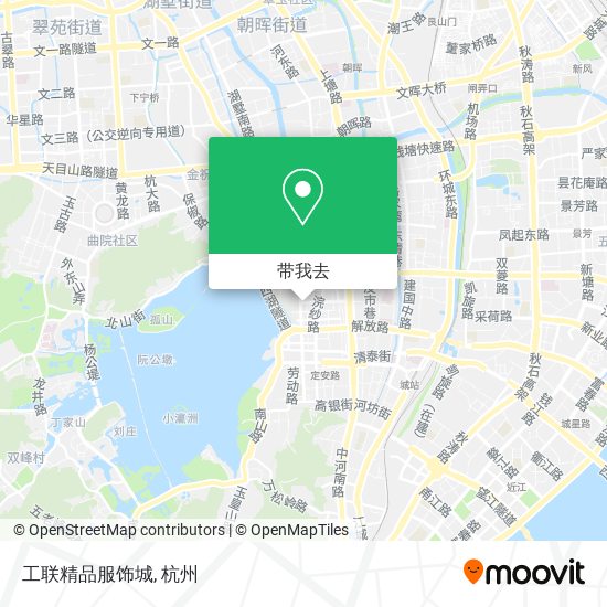 工联精品服饰城地图