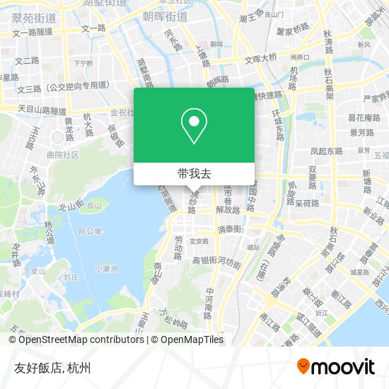 友好飯店地图
