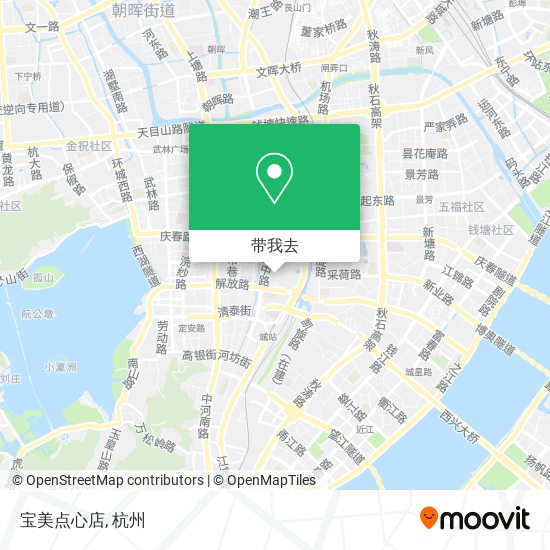 宝美点心店地图