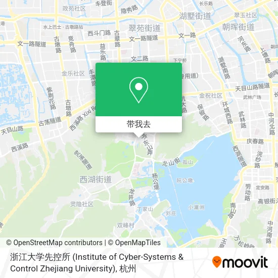 浙江大学先控所 (Institute of Cyber-Systems & Control Zhejiang University)地图