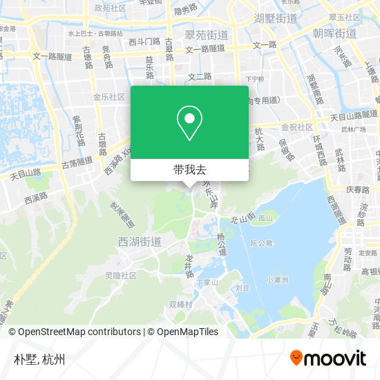 朴墅地图