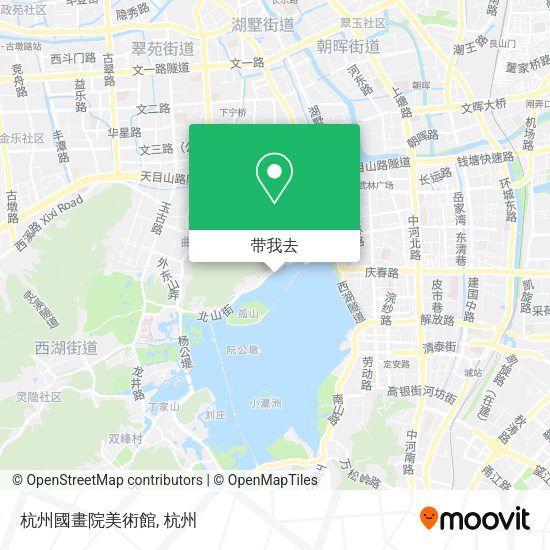 杭州國畫院美術館地图