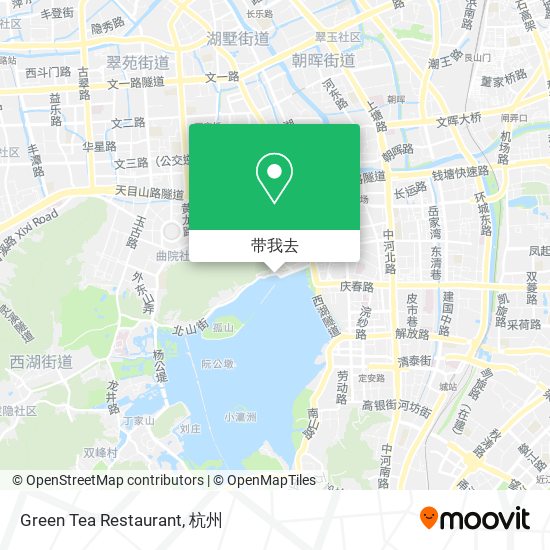 Green Tea Restaurant地图