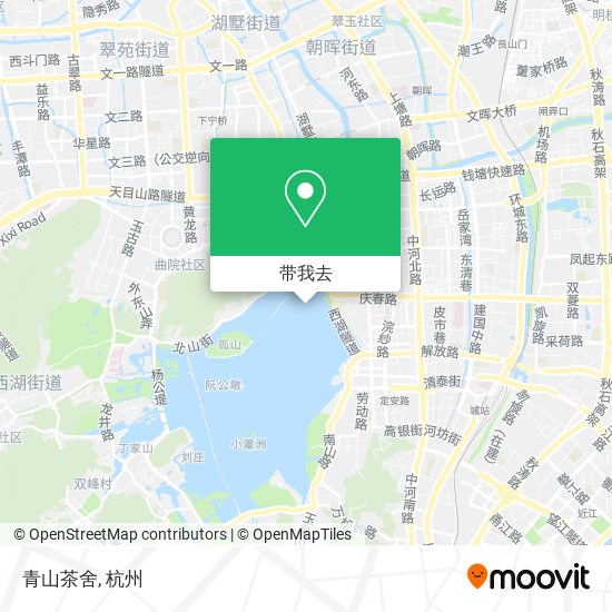 青山茶舍地图