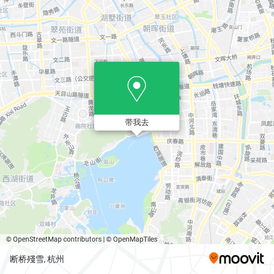 断桥殘雪地图