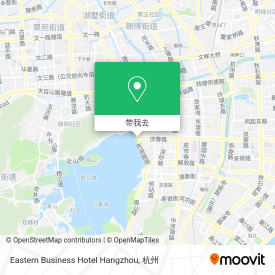 Eastern Business Hotel Hangzhou地图